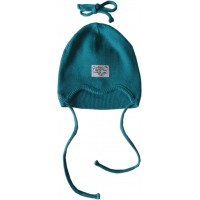 Чепчик ManyMonths, шерсть мериноса, цвет бирюзовый