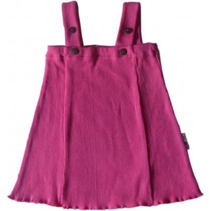 Сарафан из шерстяного трикотажа ManyMonths Розовый