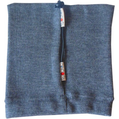 Шапочка из шерстяного трикотажа Серая ManyMonths