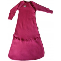 Спальный мешок из шерстяного трикотажа Розовый ManyMonths