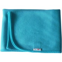 Одеяло детское шерстяное бирюзовое ManyMonths