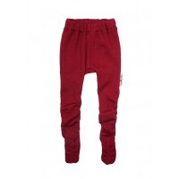 Ползунки ManyMonths, шерсть мериноса, цвет бордовый