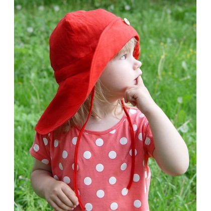 Панама ManyMonths Красная (100% конопля)