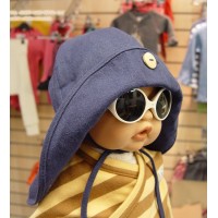 Панама ManyMonths Синяя (100% конопля)