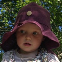 Панама ManyMonths Фиолетовая (100% конопля)