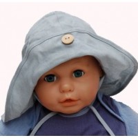 Панама ManyMonths Серая (100% конопля)