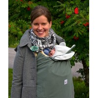 Накидка-трансформер для слингоношения/конверт в автокресло с шапочкой для малыша MaM Multy Cover/Footmuff 