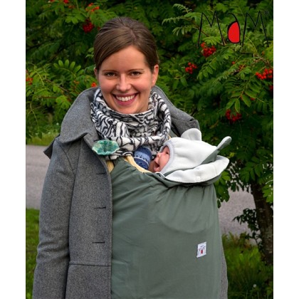 Накидка-трансформер для слингоношения/конверт в автокресло с шапочкой для малыша MaM Multy Cover/Footmuff 