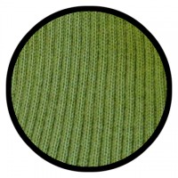 Варежки двухслойные из шерстяного трикотажа Зеленые ManyMonths