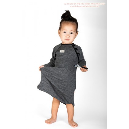 Платье из шерстяного трикотажа ManyMonths