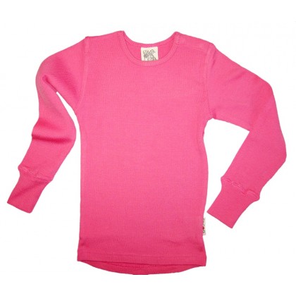 Кофта из шерстяного трикотажа Розовая ManyMonths