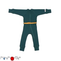 Термокомбинезон ManyMonths, шерсть мериноса, цвет изумрудный