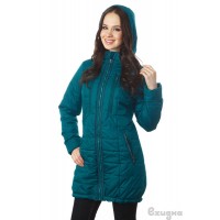 Слингокуртка демисезонная 3в1 Mum's Era "Челси", цвет  морская волна