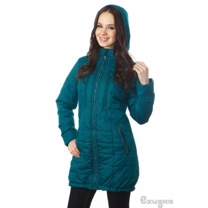 Слингокуртка демисезонная Ехидна "Челси", цвет  морская волна