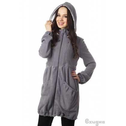 Слингокуртка флисовая Ехидна "ЛУТА", цвет серый