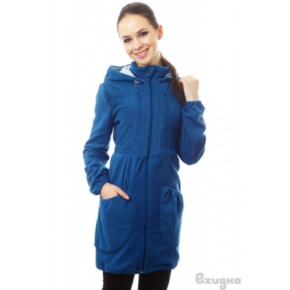 Слингокуртка флисовая Ехидна "ЛУТА", цвет Лазурь