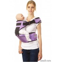 Хипсит со спинкой Лаванда/черный Mum's Era