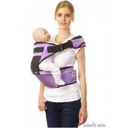 Хипсит со спинкой Лаванда/черный Mum's Era