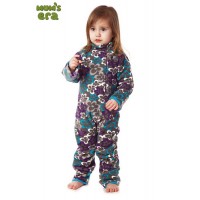 Комбинезон флисовый "Цветы" Mum's Era