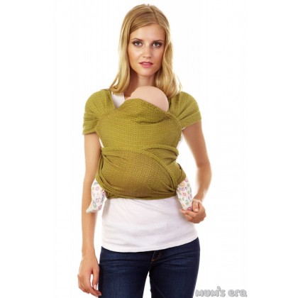 Май-слинг "Ромбы", васаби Mum's Era