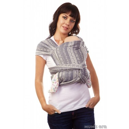 Май-слинг "Русс", антрацит Mum's Era