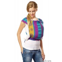 Май-слинг Ethnic BlueYellow син/желт. Mum's Era