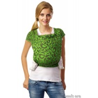 Май-слинг Birds Kiwi зел/коричневый Mum's Era