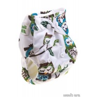 Многоразовый подгузник Mum's Era "Совушки"