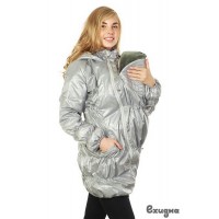 Слингокуртка демисезонная Ехидна "Вивьен", цвет серый