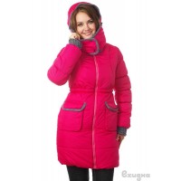 Слингокуртка зимняя "ГЕРДА" малина "Ехидна"