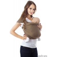 Слинг-шарф трикотажный Mum's Era "Брауни", цвет шоколад