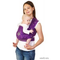 Слинг-шарф "Звездное небо" Лилак Mum's Era