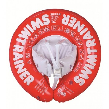 Надувной круг SWIMTRAINER "Classic" красный (от 3 мес. до 4 лет)